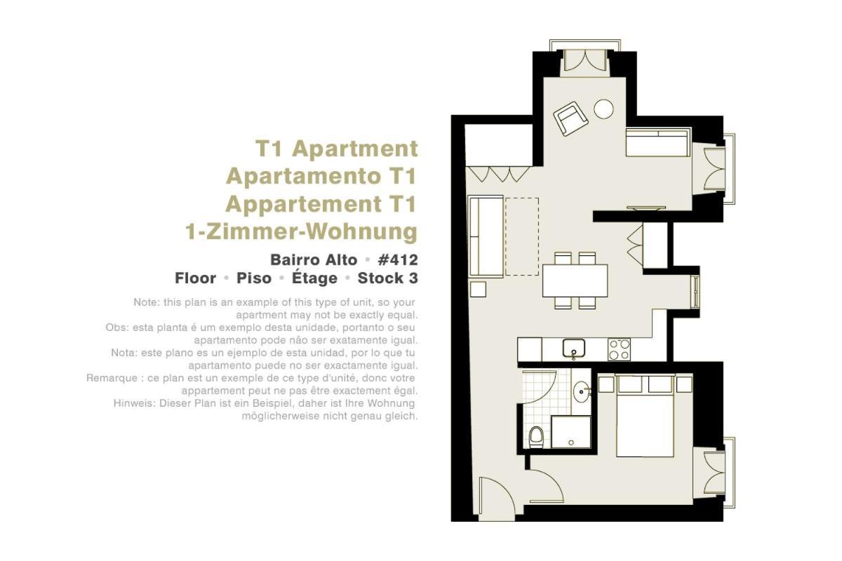 Lisbon Serviced Apartments - Bairro Alto Exteriör bild